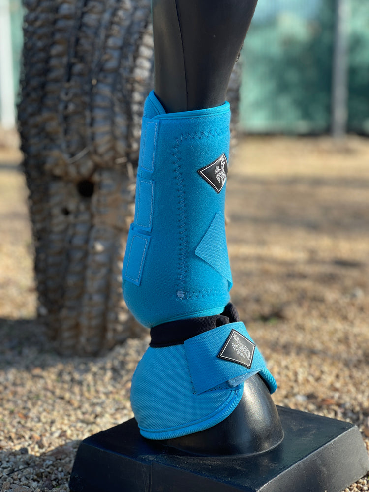 Bell Boots - No Turn - Turquoise